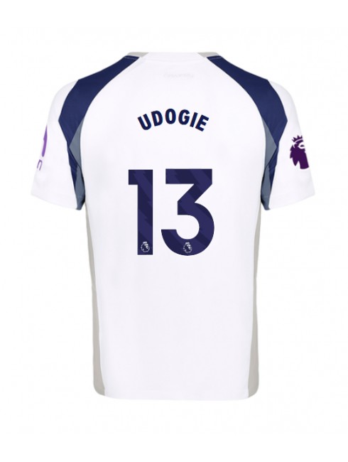 Muži Futbalové oblečenie Tottenham Hotspur Destiny Udogie #13 2025-26 Krátky Rukáv - Domáci Muži Futbalové oblečenie Tottenham Hotspur Destiny Udogie #13 2025-26 Krátky Rukáv - Domáci